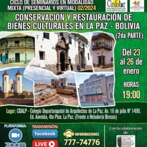 CONSERVACIÓN Y RESTAURACIÓN DE BIENES CULTURALES EN LA PAZ - BOLIVIA