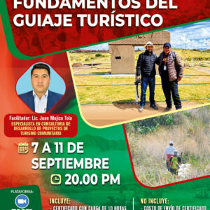 CURSO VIRTUAL FUNDAMENTOS DEL GUIAJE TURÍSTICO